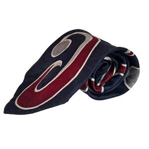 Vintage Bachrach Men's 100% Silk Necktie, 58" in Career Wear Business Attire